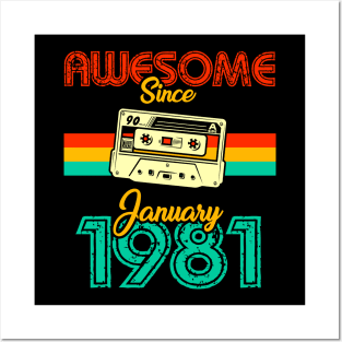 Awesome since January 1981 Posters and Art